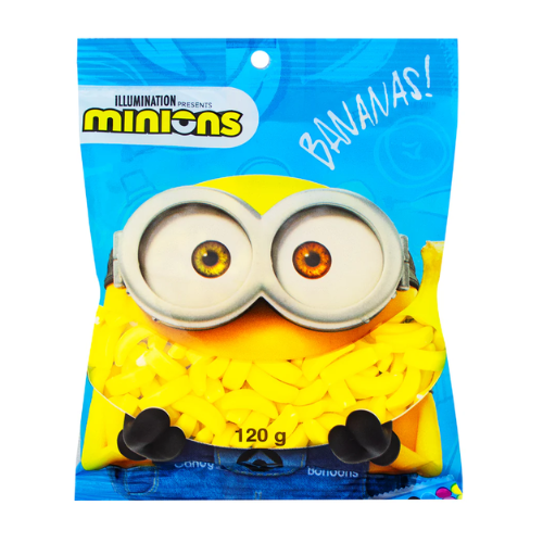Minions Banana Candy 120g - 24 pack