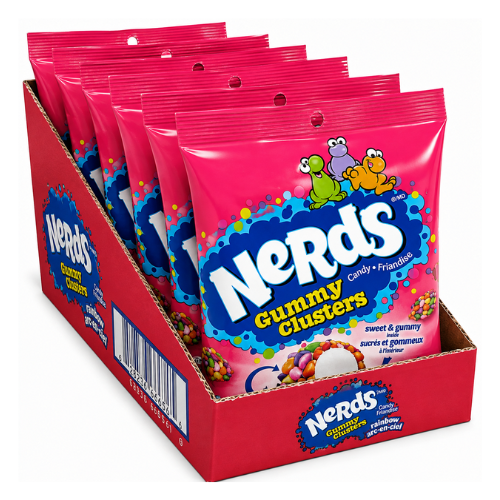 Nerds Gummy Clusters 142g - 10 Pack