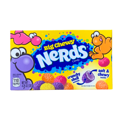Nerds Candy - Big Chewy Theater Packs 120g - 12 Pack