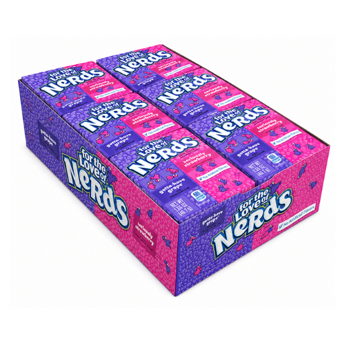 Nerds Candy Grape & Strawberry - 36 Pack