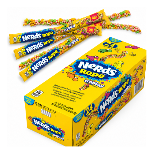 Nerds Rope - Tropical Candy 0.92oz - 24 Pack