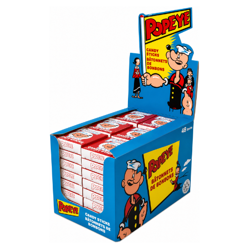 Popeye Candy Sticks 16g - 48 Pack