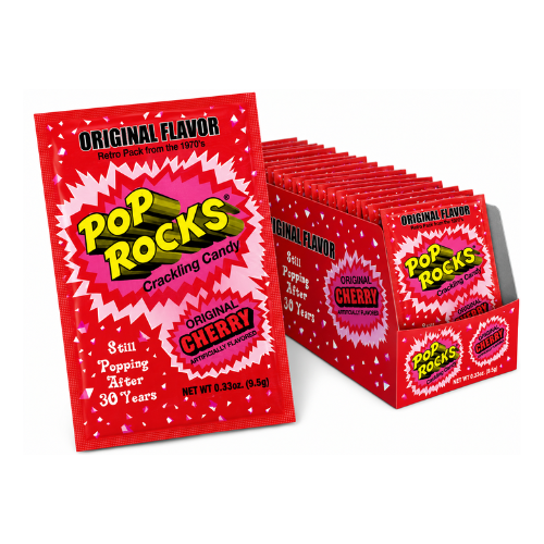 Pop Rocks Original Cherry 9.5g - 24 Pack