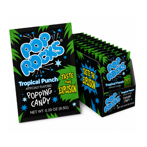 Pop Rocks Tropical Punch 9.5g - 24 Pack