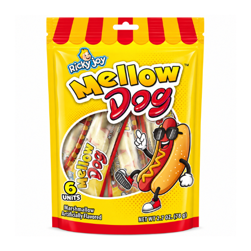 Ricky Joy Mellow Dog Marshmallow 78g - 18 Pack
