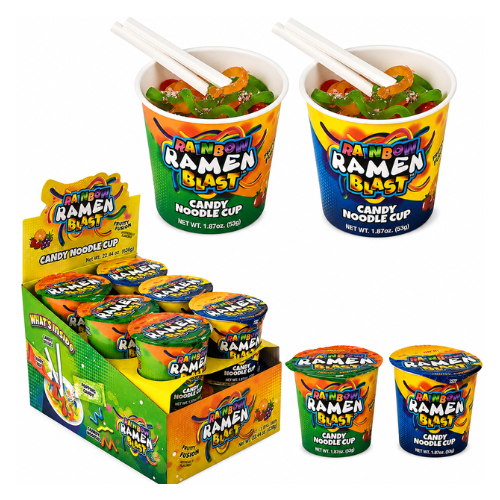 Rainbow Ramen Blast Fruity Fusion 53g - 12 Pack