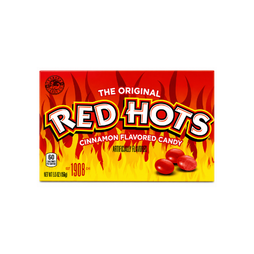 Red Hots Theater Pack 156g - 12 Pack