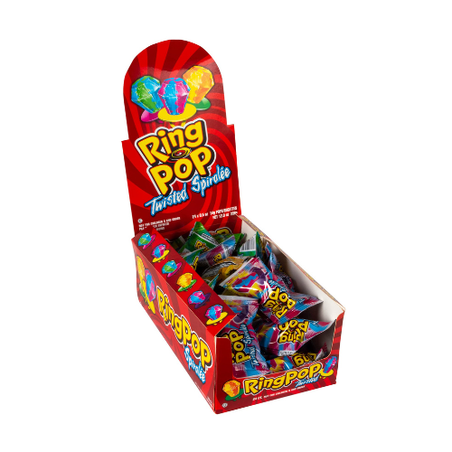 Ring Pop Twisted Candy 14g - 24 Pack