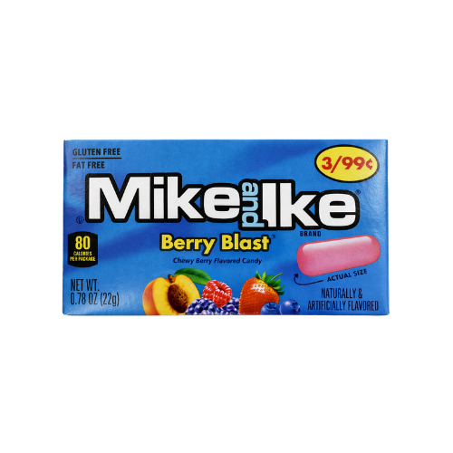 Mike and Ike Berry Blaster - 24x22g Pack