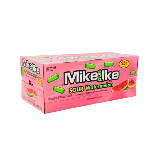 Mike and Ike Sour Watermelon - 24x22g Pack