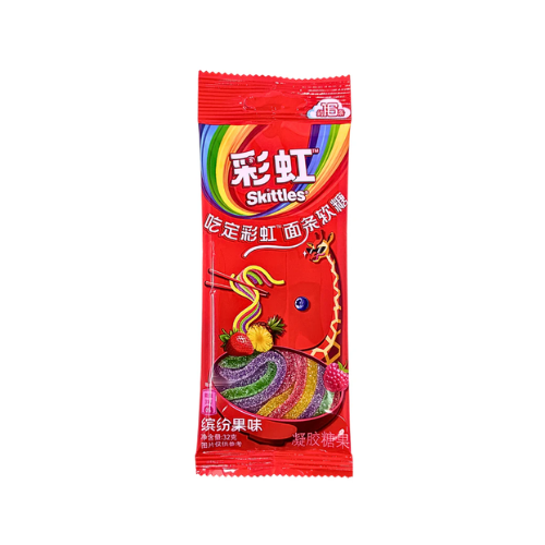 Skittles Sour Straws 32g (China) - 24 Pack