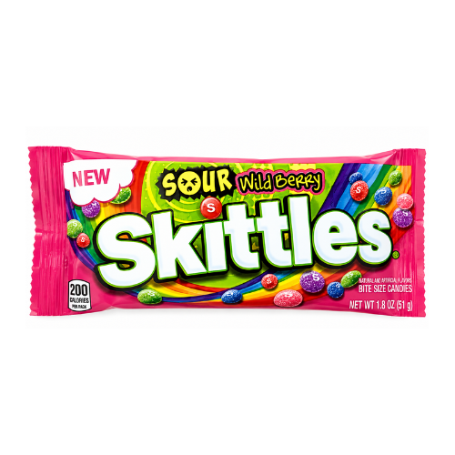 Skittles Sour Wild Berry 51g - 24 Pack