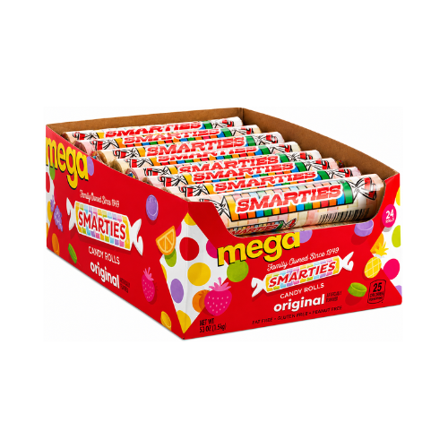 Smarties Mega 64g - 24 Pack