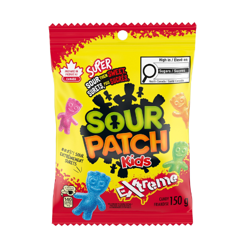 Sour Patch Kids Extreme 150g - 12 Pack