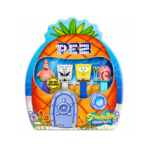 Spongebob PEZ Exclusive Gift Set 382g - 6 Pack