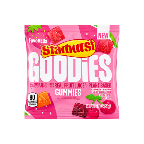 Starburst FaveREDS Goodies 51g - 12 Pack