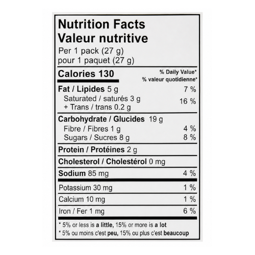 Sunflower Crackers Strawberry Cream Sandwich 27g - 7 Pack