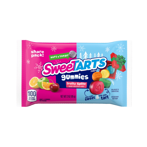 Sweetarts Gummies Fruity Splitz 85g- 12 Pack