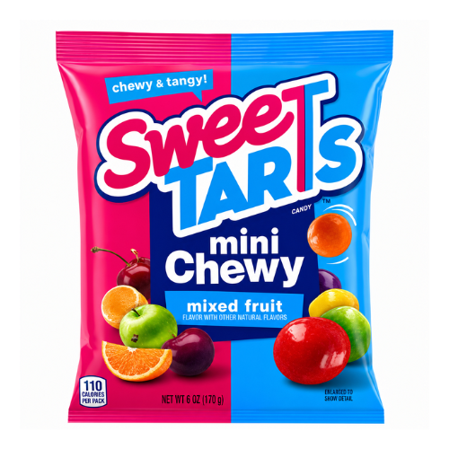 Sweetarts - Mini Chewy Mixed Fruit 51g - 24 Pack