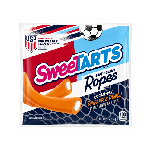 Sweetarts Ropes Gooaal-Den Pineapple Punch 99g - 12 Pack