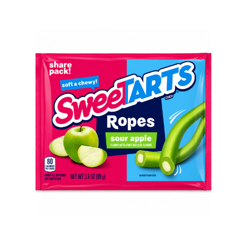 Sweetarts Ropes Sour Apple 99g - 12 Pack