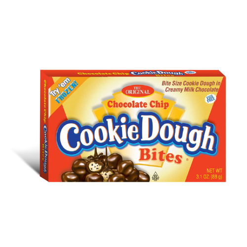 Taste of Nature Chocolate Chip Cookie Dough Bites Theater Box 88g - 12 Pack
