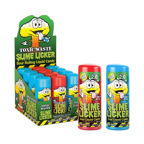 Toxic Waste Slime Licker Sour Liquid Candy 2.0 2oz - 12 Pack
