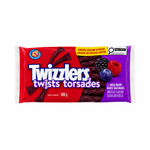 Twizzlers Wild Berry 400g - 12 Pack