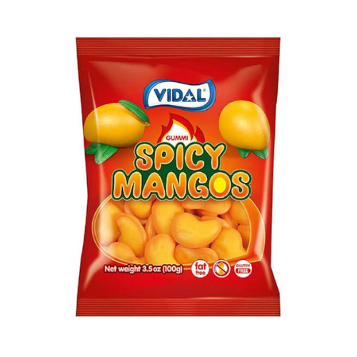 Vidal Filled Spicy Mango 100g - 14 Pack