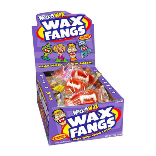Wack-O-Wax Wax Fangs 14g - 24 Pack
