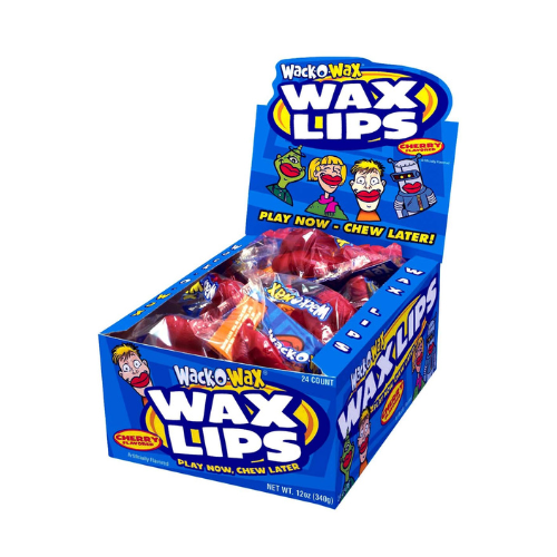 Wack-O-Wax Wax Lips 14g - 24 Pack