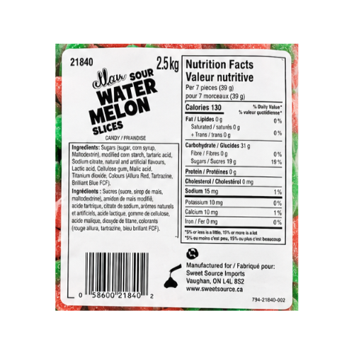 Watermelon Slices 2.5kg - 1 Bag