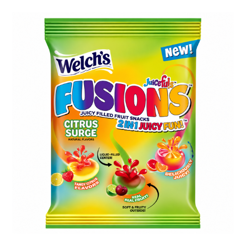 Welch's Fusions Citrus Surge 113g - 12 Pack