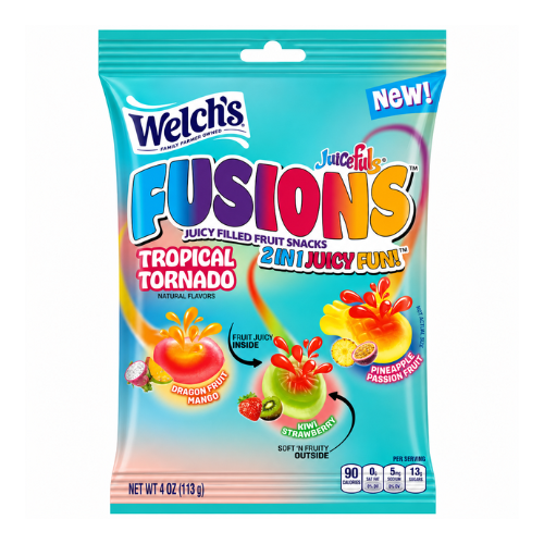 Welch's Fusions Tropical Tornado 113g - 12 Pack