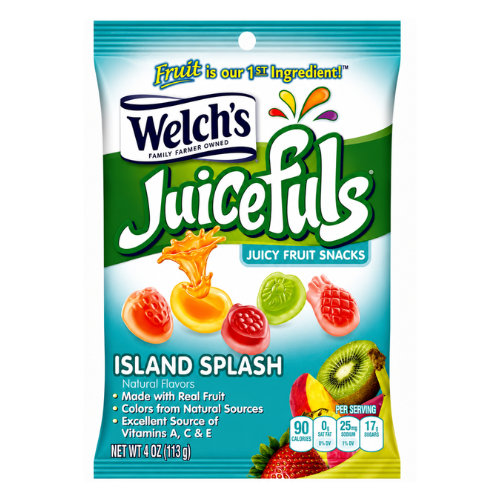 Welch's Juicefuls Island Splash 113g - 12 Pack