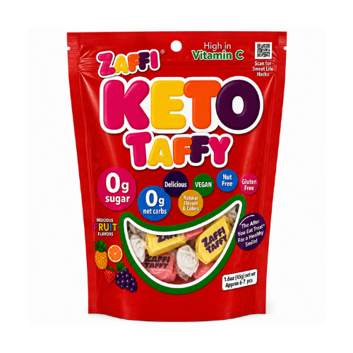 Zaffi Keto Taffy 45g - 24 Pack