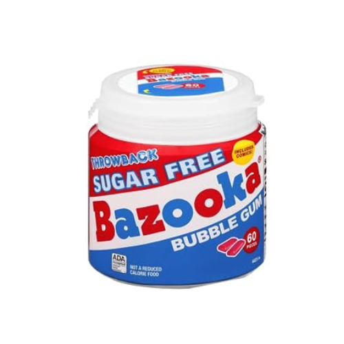 Bazooka to Go Cup 60ct Sugar Free - 6 Pack