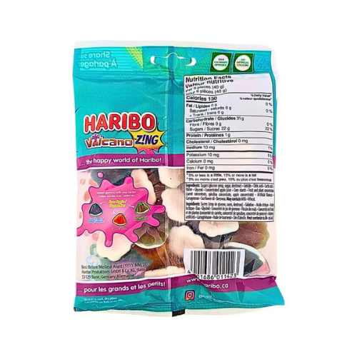 Haribo Volcano Zing 175g - 12 Pack