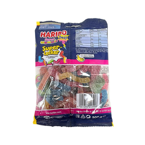 Haribo Super Wummis 205g (Germany) - 14 Pack