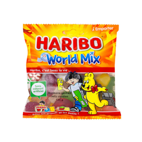 Haribo World Mix 120g - 30 Pack