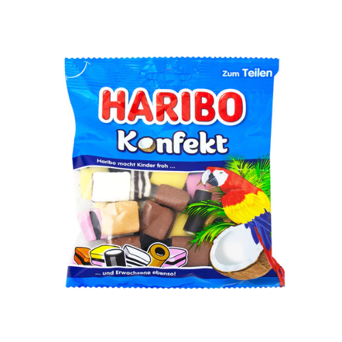 Haribo Konfekt Licorice Allsorts 175g - 16 Pack
