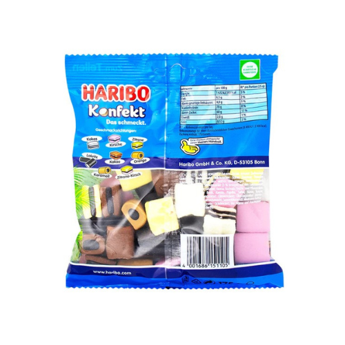 Haribo Konfekt Licorice Allsorts 175g - 16 Pack