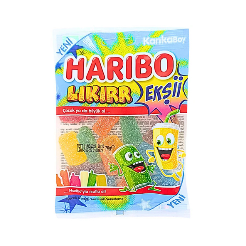 Haribo Halal Likirr 70g (Turkey) - 24 Pack