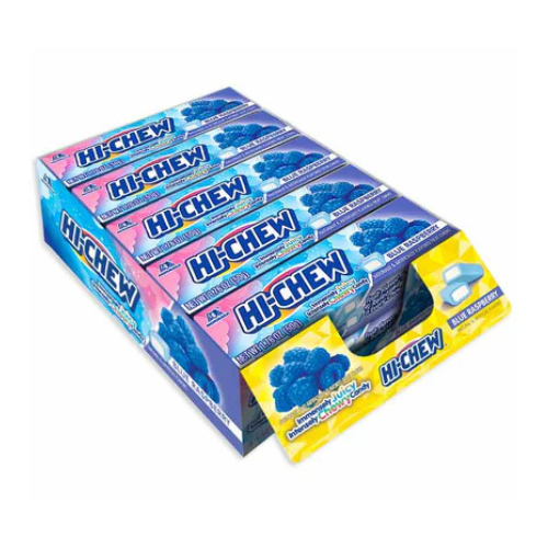 Hi-Chew Blue Raspberry Fruit Chews - 15 Pack