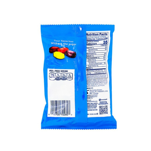 Jolly Rancher Sugar Free Hard Candy 102g - 12 Pack