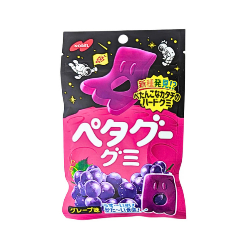 Nobel Petagu Grape Gummies 50g (Japan) - 6 Pack