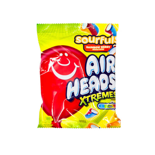 AirHeads Xtremes Sourful Rainbow Berry 170g - 12 Pack
