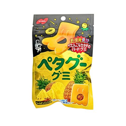 Nobel Petagu Golden Pineapple Gummies 50g (Japan) - 6 Pack