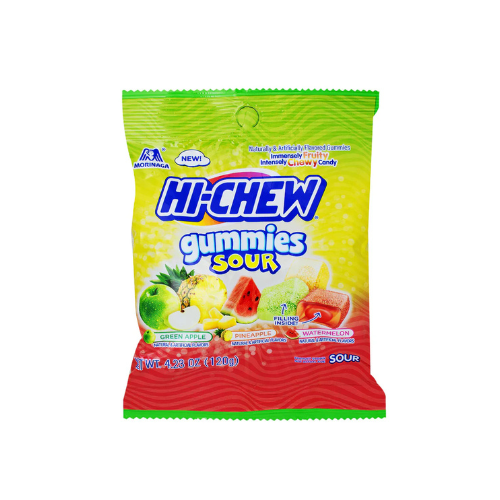 Hi-Chew Gummies Sour 120g - 9 Pack