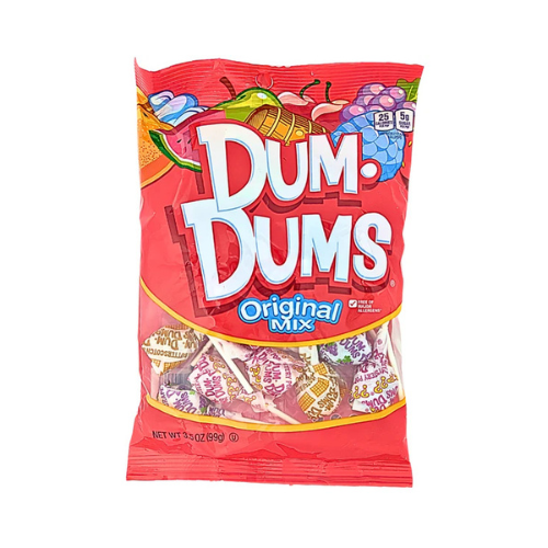 Dum Dums Original Mix 99g - 12 Pack